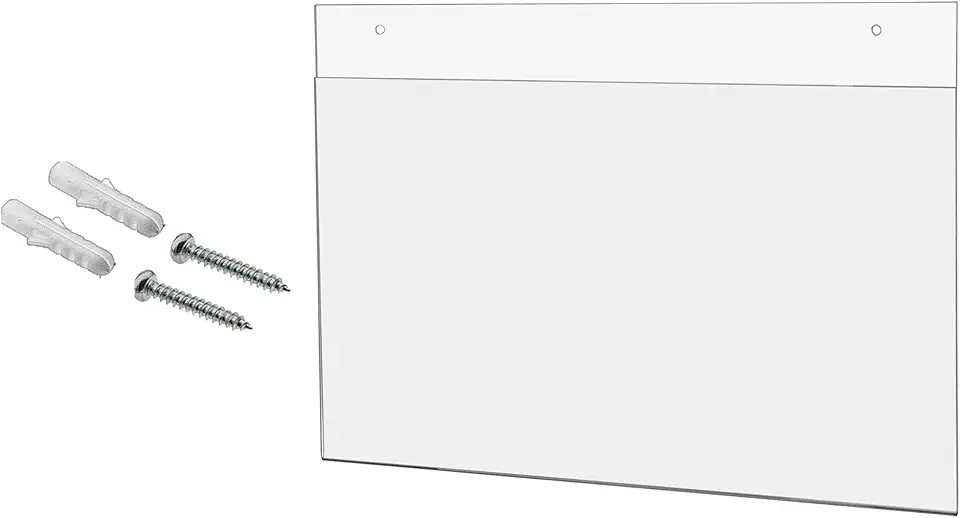 Marketing Holders 5 Pack Large Hanging Sign Holder 14"...