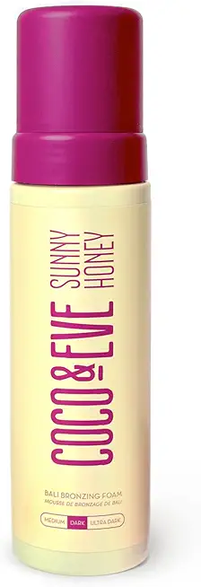 Coco & Eve Sunny Honey Bali Bronzing Self Tanner Mousse...