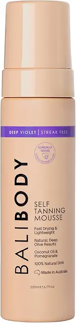 Bali Body Deep Violet Self Tanning Mousse – Self Tanner...