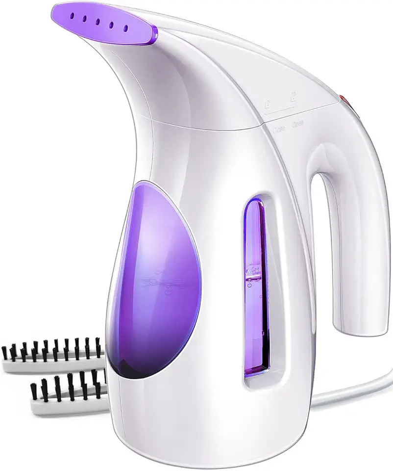 HiLIFE Steamer for Clothes, Portable Handheld Design, 240ml...