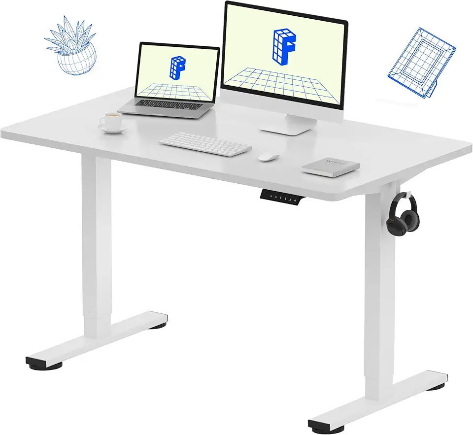 FLEXISPOT EN1 One-Piece Standing Desk, 48 x 24 Inches...