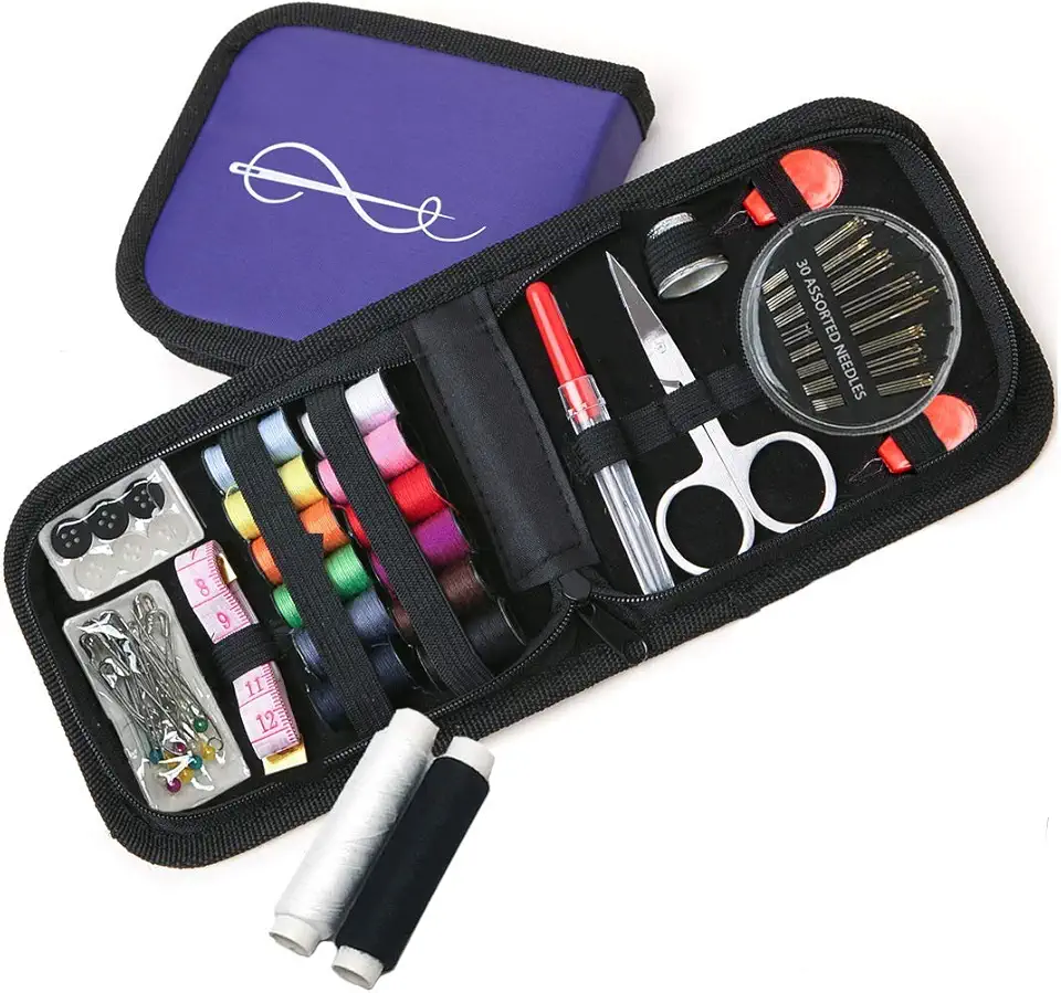 CraftLab Best Mini Sewing Kit with Sewing Survival Ebook,...