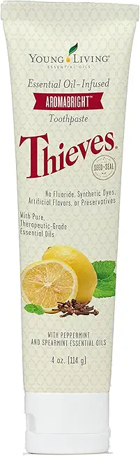 Thieves AromaBright Toothpaste by Young Living | 4 Ounces |...