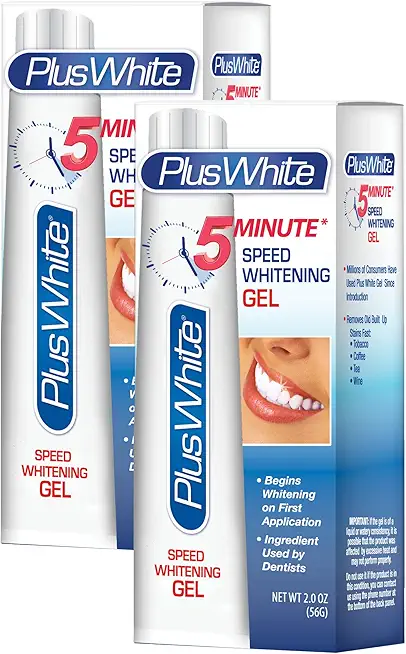 Plus White Speed Whitening Gel - Works in 5 Minutes -...