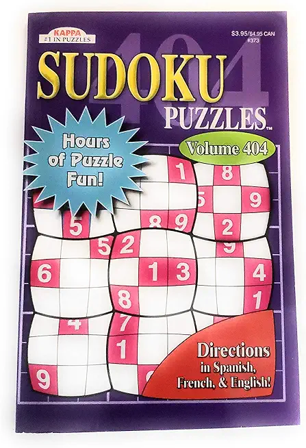 Kappa Sudoku Puzzles Volumes Vary See Sellers for Vol...