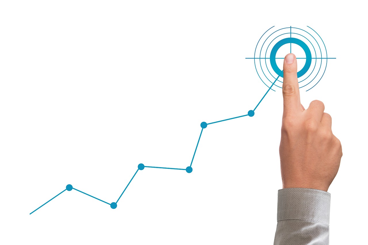 Planning finances and business for success concept image.